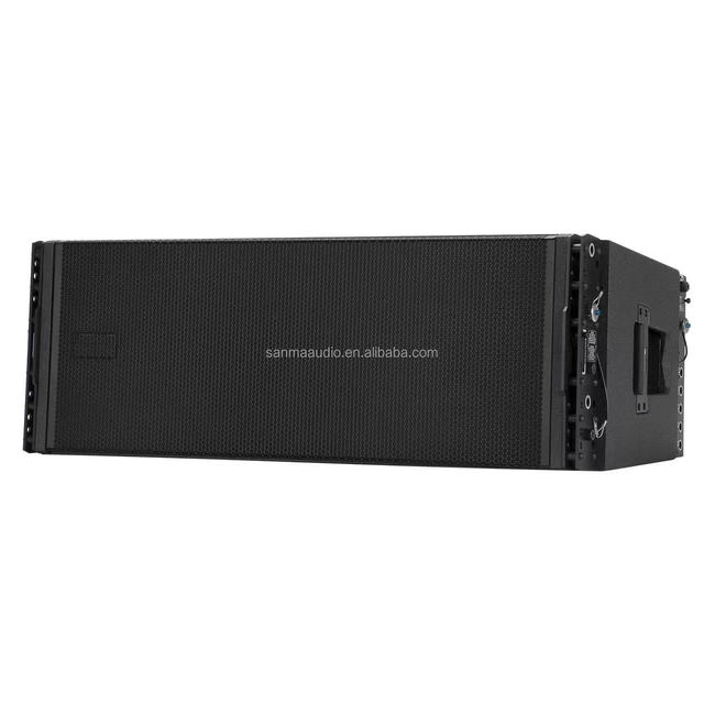 TTL 55-A Dual 12 Inch Active 3-way Line Array Speaker Powered Sound System Stage Professional Dj Audio Outdoor Speakers