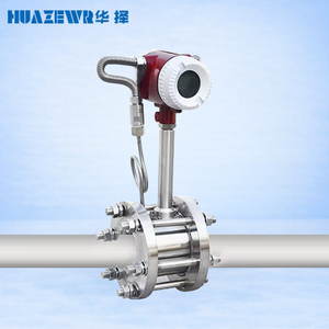 高温高圧フランジ付きデジタル渦流量計（蒸気、ガス、液体用）、4-20mA HART RS485対応 - Product Image 1