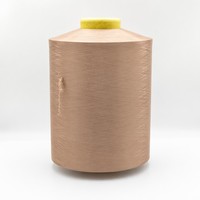 Fil de nylon teint en masse à haute résistance des couleurs, résistant aux UV, en polyamide pour tissus marins et équipements d'extérieur, faible consommation d'eau