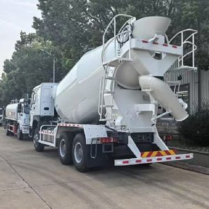 Shacman HOWO 6x4 Concrete <strong>Mixer</strong> Truck 12 Cubic Meter | Robust SINOTRUK Chassis 371HP | Durable <strong>Cement</strong> <strong>Mixer</strong> for Construction - Product Image 3