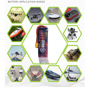 Baterías de Polímero de Litio 7.4v 11.1v 14.8v 22.2v 2s 3s 4s 6s, Batería Lipo RC 2200mah 5000mah 5200mah 5500mah, Batería Lipo Personalizada - Product Image 6