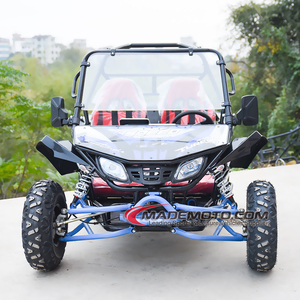 Gold-buggy-điện EU Ware nhà đóng điện đi Kart 3000W người lớn lớn hai chỗ ngồi Buggy - Product Image 5