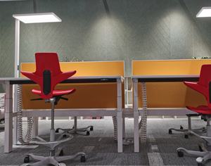 Cloison de bureau insonorisée, écran mobile pliable pour bureaux en open space, espaces extérieurs, écoles, salles à manger - Product Image 3