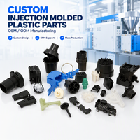 Pièces en plastique moulées par injection sur mesure OEM en nylon, ABS, PVC, PA6, PA66, TPE, TPU, PP, petites pièces en plastique moulées par injection sur mesure