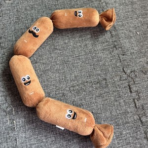 Juguete de Peluche con Sonido para Mascotas, en Forma de Salchicha, 58*4.5cm, Sonido de Dibujos Animados, para Jugar en Interiores, para Perros - Product Image 4