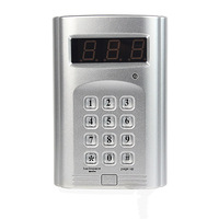 Retekess F4410D Transmisor de Teclado ASK AM con Botón de Llamada Inalámbrico de 999 Canales y Alcance de 500m para Sistemas de Llamada y Gestión de Colas