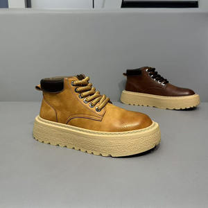 Zapatillas Deportivas de Moda para <span class=keywords><strong>Hombre</strong></span>, Otoño Invierno 2025, Nuevas, con Cordones, de Caña Alta, Forradas de Felpa, para Deportes, con Soporte para <span class=keywords><strong>Botas</strong></span>, Logotipo Personalizado - Product Image 2