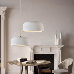 Lampade a sospensione soggiorno sala da pranzo ristorante Hall Hall Hotel Lobby scale moderno lampadario Wabi Sabi luce pendente - Product Image 3