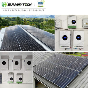 Generador solar con panel, conjunto completo para el hogar, 8KW, sistema de paneles solares independiente para el hogar, fuera de la red, con baterías - Product Image 5