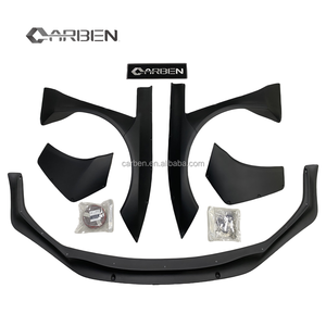 <span class=keywords><strong>Rocket</strong></span> <span class=keywords><strong>Bunny</strong></span> cuerpo ancho para 14-18 Lexus RCF Actualización de cuerpo ancho guardabarros faldones laterales labio delantero difusor trasero Kit de carrocería - Product Image 2