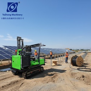 Pile driver sur chenilles haute puissance TZmachinery TZ585 52KW |   Pompe/Moteur pour <span class=keywords><strong>pieux</strong></span> de forage à couple élevé, profondeur de forage 4,0 m, diamètre 50-300 mm - Product Image 3