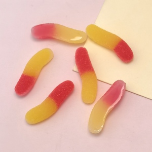 ลูกอมกัมมี่เทียมแบบแบน 100 ชิ้น สำหรับตกแต่งเคสมือถือ สมุดภาพ กิ๊บติดผม งานฝีมือ DIY - Product Image 6