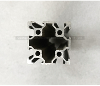 Services de découpe, soudure et usinage CNC pour profilés carrés en aluminium poli série 6000, rails à rainures en T, plaques d'extrusion et écrous de table