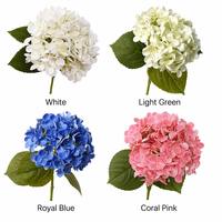 Fleur artificielle d'hortensia effet naturel de qualité supérieure, style occidental, pour mariage, photographie en extérieur, fête à domicile, décoration de centre de table