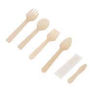Personnalisable Biodégradable Jetable Mini Cuillère en Bois pour Crème Glacée Gelato Personnalisé Petite Vaisselle Plat Bâton Cuillères