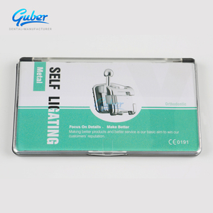 Apparecchiature odontoiatriche per l'igiene orale multiuso Roth attivo in metallo auto-legante parentesi ortodontiche - Product Image 3