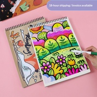 Cuaderno de Dibujo A4 con Cubierta de Astronauta Resistente a la Decoloración, Servicio Personalizado, Bloc de Arte Espiral, Páginas Interiores Resistentes a la Tinta para Obras de Arte