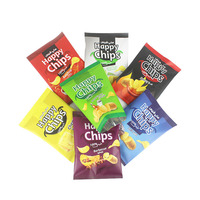 Nouvelle conception de sac refermable personnalisé imprimé pour les chips de pommes de terre, pour les aliments