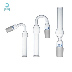Huke khoa học thủy tinh phòng thí nghiệm Tùy Chỉnh Boro 3.3 glass sấy ống với uốn cong (thủy tinh mặt đất) Doanh - Product Image 1