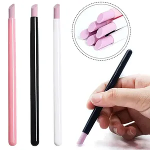 Stylo de ponçage en quartz pour nail art, ciseaux <span class=keywords><strong>à</strong></span> cuticules, dissolvant de peaux mortes, <span class=keywords><strong>lime</strong></span> <span class=keywords><strong>à</strong></span> ongles pour gel UV, accessoires et outils de manucure - Product Image 1
