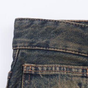 PB&ZA <span class=keywords><strong>Jeans</strong></span> da Donna 2025 Nuovi alla Moda, Stile Vintage a <span class=keywords><strong>Vita</strong></span> <span class=keywords><strong>Bassa</strong></span>, Gamba Larga, Chiusura con Cerniera, Pantaloni in Denim alla Caviglia - Product Image 6