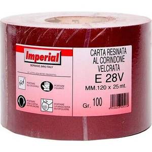 Papier de verre VELCRO 'E 28V' 100 Grain 120x25mm Rouleaux à peinture emballés en rouleaux - Product Image 2