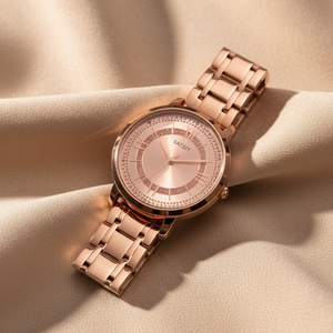 <span class=keywords><strong>Montre</strong></span> pour femme <span class=keywords><strong>GUESS</strong></span> W0933L3, 40 mm, plaqué or rose, acier inoxydable, chronographe, cadran analogique à quartz, résistante à l'eau, 20 mm, simple - Product Image 1