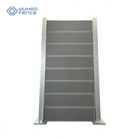 Barrière anti-bruit extérieure moderne avec micro-trous en acier/aluminium, NRC70%, résistante à l'eau et anti-corrosion pour autoroutes et voies ferrées