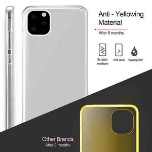 <span class=keywords><strong>Coque</strong></span> intégrale <span class=keywords><strong>transparente</strong></span> en Silicone pour <span class=keywords><strong>iPhone</strong></span>, compatible modèles 12, 11 Pro Max, <span class=keywords><strong>X</strong></span>, 360 °c - Product Image 4