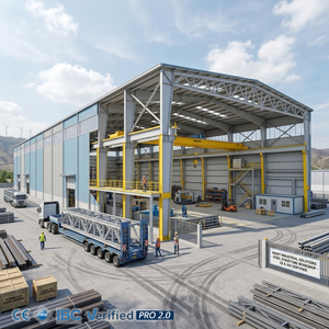 Bâtiment en acier préfabriqué polyvalent pour les arènes sportives et les installations agricoles intérieures - Product Image 1