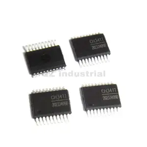 QZ industrial new and original warehouse electronic components USB to serial chip SSOP-20 CH341T
