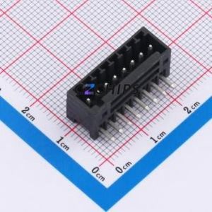 DB2ERC-2.54-8P-BK Plug-in Terminal Block Bent Lead Through Hole,P=2.54mm Board-to-Board / Socket - Closed 1x8P 2.54mm Black - Product Image 1