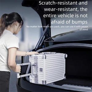 Protection <span class=keywords><strong>de</strong></span> seuil <span class=keywords><strong>de</strong></span> coffre et <span class=keywords><strong>de</strong></span> hayon intégrale FUXUAN pour Tesla Model Y 2025 (modèle rafraîchi) - Product Image 5