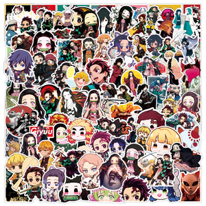 สติกเกอร์ตกแต่งสำหรับเด็กลาย1200 100ชิ้น/เซ็ตอนิเมะตามสั่งลายจู่โจมแบบไททันเยเกอร์กันน้ำคอลเลกชันสติกเกอร์ตกแต่งสำหรับเด็ก - Product Image 2