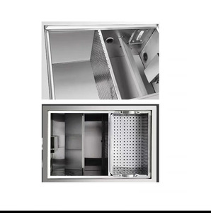 VICTORY KITCHEN Trampa de grasa de acero inoxidable comercial personalizada 201/304 SS Separador de aceite y agua para hoteles Restaurantes Café - Product Image 1