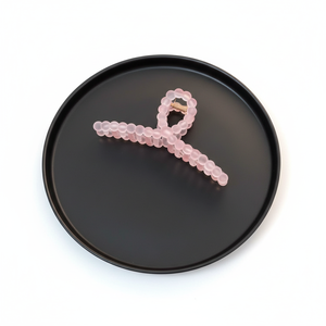 Trending Fashion Heart Star fiocco di cristallo per capelli in metallo semplici accessori per bambini e donne 5cm taglia vendita calda all'ingrosso - Product Image 2