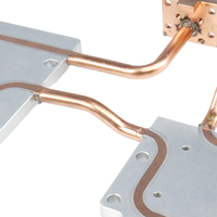 Plaque froide liquide en aluminium série 6000 personnalisée dissipateur de chaleur de refroidissement par eau série 6000 avec services de poinçonnage de soudage de coupe en flexion