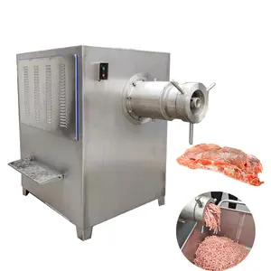 Grande machine industrielle de mélange et de broyage de viande congelée pour le porc et l'agneau de boeuf commercial