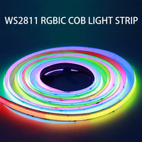 Bande LED COB flexible programmable WS2811 adressable Magic Color 420 LED SPI, couleur de rêve, haute densité, lumière d'ambiance