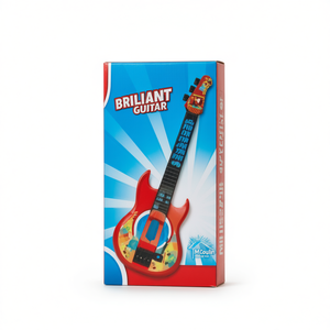 Mcoulin Brilliant Guitar Plastic Electronic Musical Toy For Kids Age 2 To 4 Years - Product Image 1