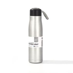 Bouteille d'eau à double paroi en acier inoxydable de 500ml isolée sous vide thermo <span class=keywords><strong>24H</strong></span> chaude/froide étanche pour salle de sport/randonnée/bureau Vente en gros - Product Image 2