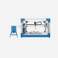 Impresora 3D FGF de pellets, modelo automático, nueva máquina de impresión 3D con doble extrusor, cama calefactada, conectividad USB, 1 año de garantía, buenos precios.