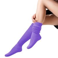 Chaussettes de compression sportives décontractées personnalisées de couleur unie pour jeunes et adultes, plusieurs longueurs, pour la course et l'allaitement, collection Printemps