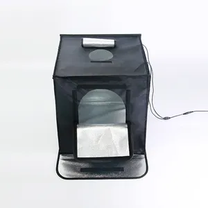 Портативный складной для съемок в фотостудии со светодиодной подсветкой тент для фотосъемки столешница тента вспышки с 4 вида цветов для фотосъемки с изображением куб xinzhao