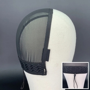 IRUIBEAUTY Gorro de Peluca con Encaje Frontal de 13x4/13x6 Pulgadas, Banda de Nylon Ajustable con Cordón, <span class=keywords><strong>Redecilla</strong></span> Transpirable Sin Pegamento <span class=keywords><strong>para</strong></span> Uso Doméstico - Product Image 1