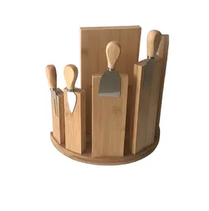 Neuestes Design Bambus messer Block Magnet messer Küchen besteck Display Rack Messer halter