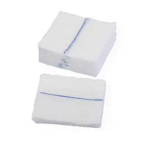 Sterile 10x10 wounds dressing surgical swab gauze with x-ray