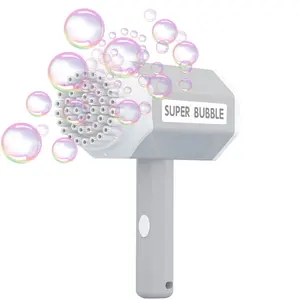 2023 Hot Selling New Model Powder 43 Holea Bu ble Gun Bubble Machine With 2 Bottles Bubble Refill