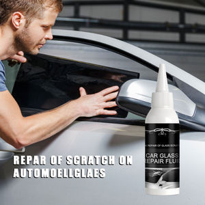 Outil de Réparation Fissure Pare-Brise Voiture Kit DIY Réparation <span class=keywords><strong>Vitre</strong></span> Auto Écran Téléphone Colle Durcissement Verre Rénovateur Rayures Fissures - Product Image 1