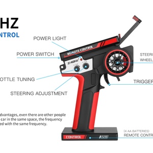 Nouvelle Arrivée WLToys 124008 Voiture RC 3S Batterie Super Puissante Brushless 1:12 2.4G 4x4 Télécommandée Course Tout-Terrain Drift Jouets - Product Image 2